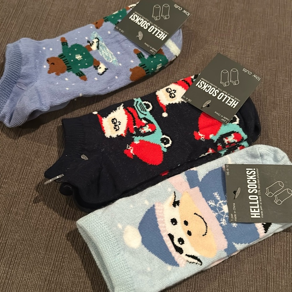 Womens Low cut socks bundle of 3 pair NWT